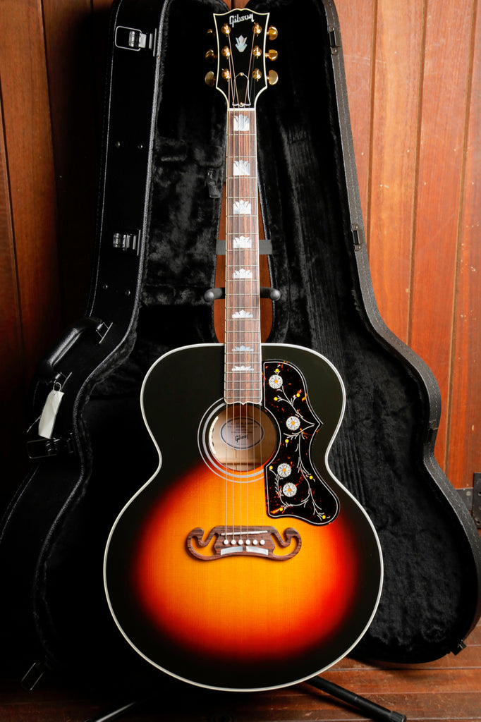 Gibson SJ-200 Standard Maple Tri Burst Acoustic-Electric Guitar