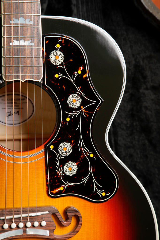 Gibson SJ-200 Standard Maple Tri Burst Acoustic-Electric Guitar