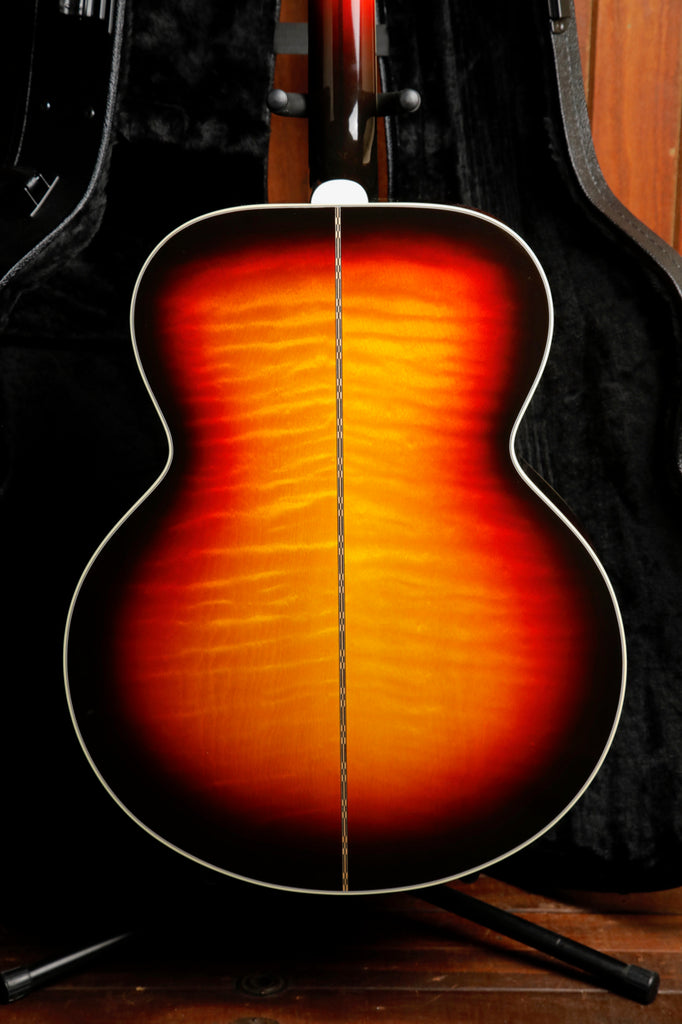 Gibson SJ-200 Standard Maple Tri Burst Acoustic-Electric Guitar