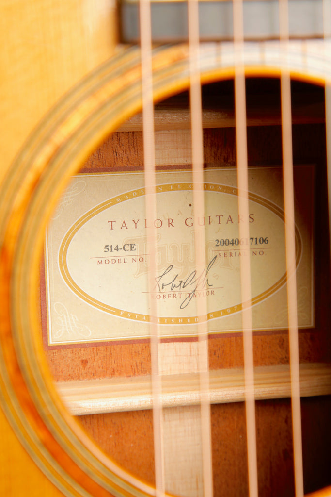 Taylor 514ce Grand Auditorium Acoustic Guitar 2004 Pre-Owned