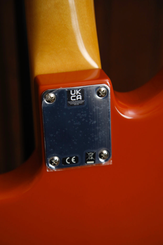 Fender Vintera II '60s Bass VI Fiesta Red Bass Guitar
