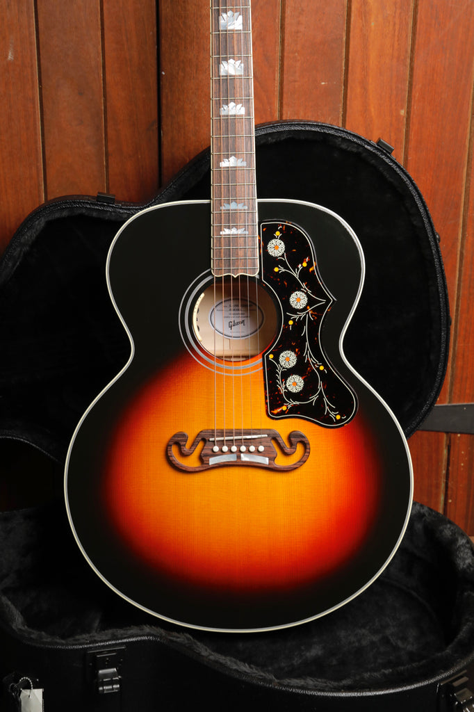 Gibson SJ-200 Standard Maple Tri Burst Acoustic-Electric Guitar