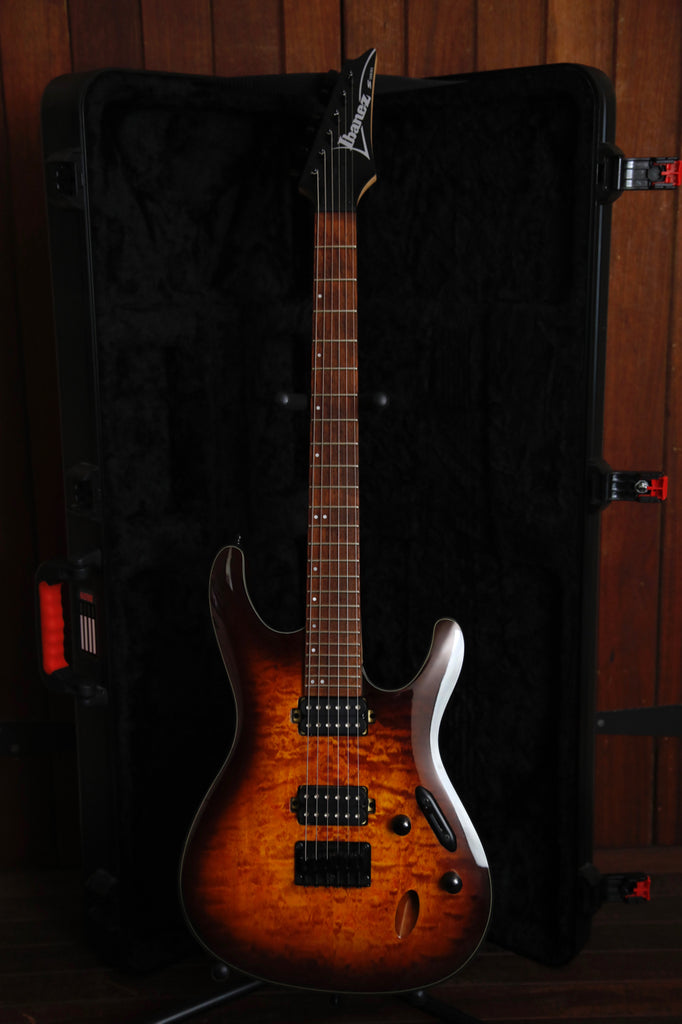 Ibanez S621QM Dragon Eye Burst Electric Guitar Pre-Owned