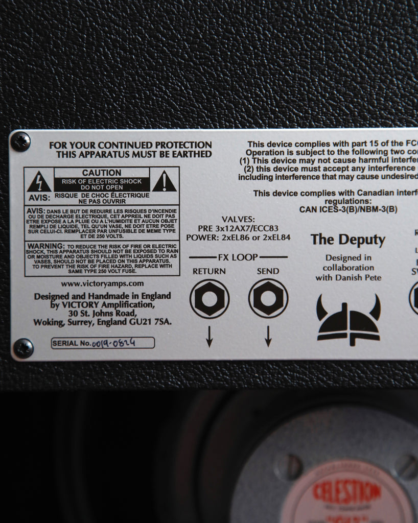 Victory Amplification The Deputy Limited Edition 25-Watt Valve Combo Amplifier