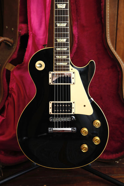 Gibson Les Paul Standard Ebony Electric Guitar 1992 Pre-Owned