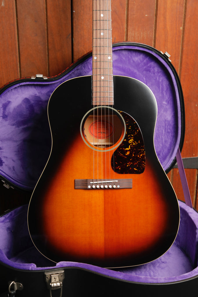 Epiphone 1942 Banner J-45 Reissue Vintage Sunburst Acoustic-Electric Guitar