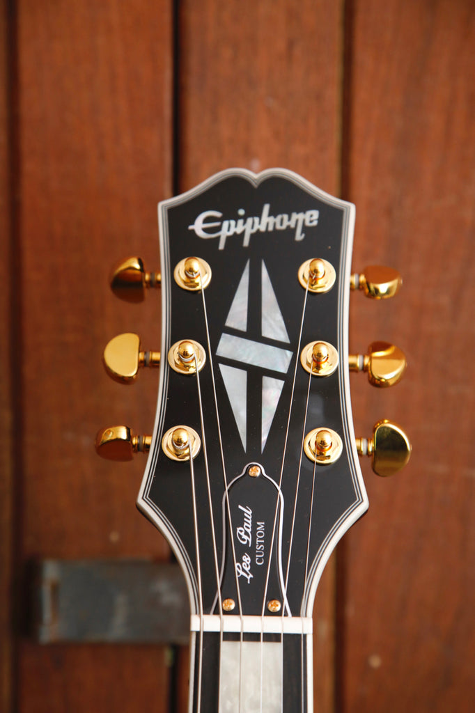 Epiphone Les Paul Custom Ebony Electric Guitar