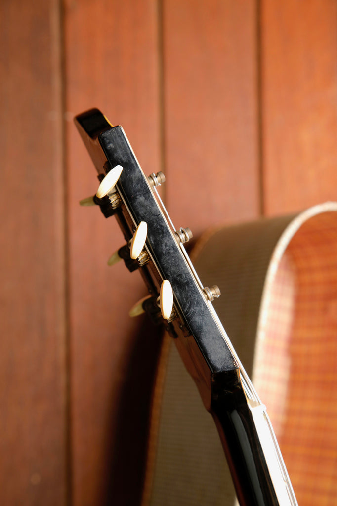 Isana Vintage 1950s Red Burst Archtop Acoustic-Electric Guitar Made in Germany Pre-Owned