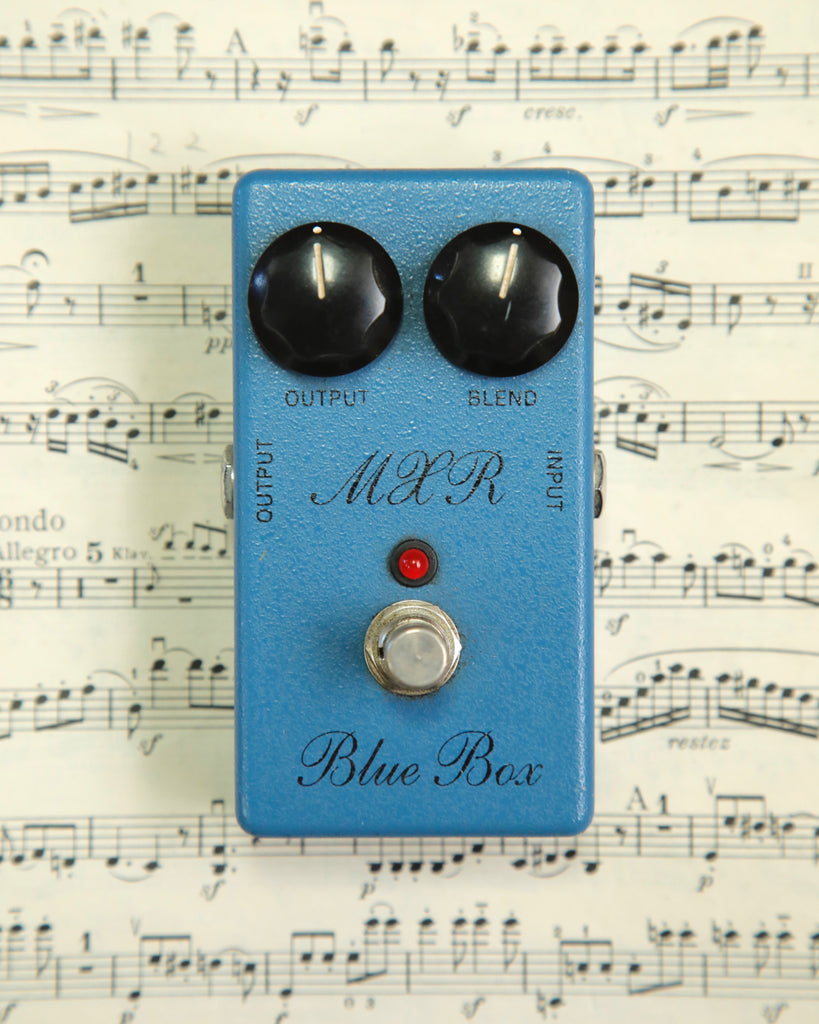 MXR M103 Script Blue Box Reissue Fuzz Pedal Pre-Owned