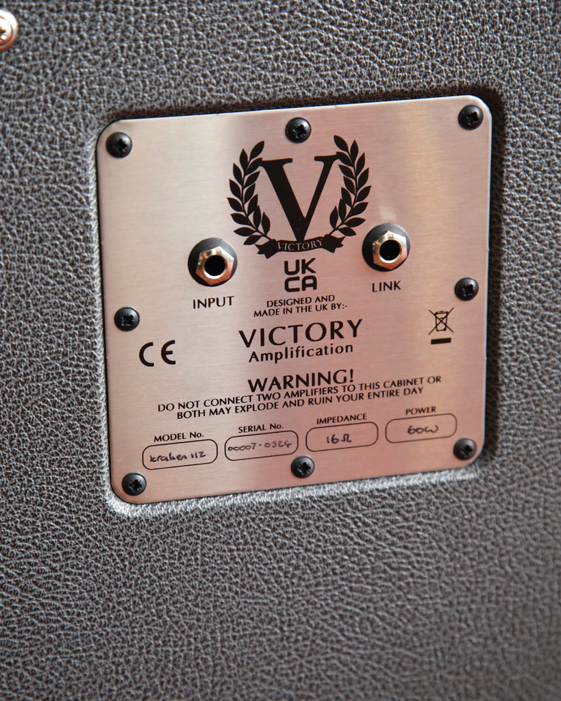 Victory Amplification V112 Kraken Compact 1x12" Speaker Cabinet