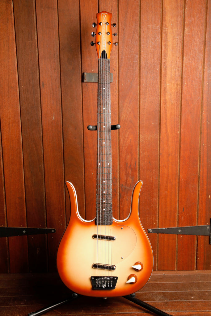 Danelectro Longhorn Baritone Copper Burst Electric Guitar