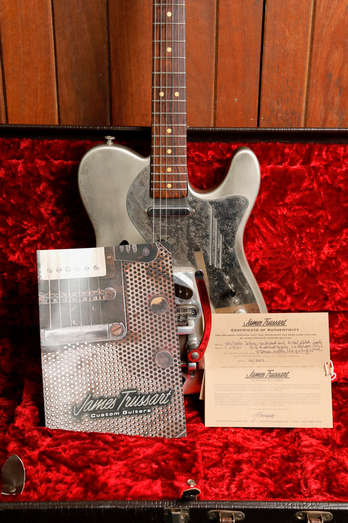 James Trussart Steelcaster Deluxe w/Bigsby Electric Guitar 2003 Pre-Owned