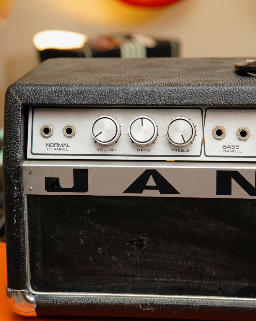 Jansen Bassman 50 Valve Amplifier Head 1970s Made in NZ Pre-Owned