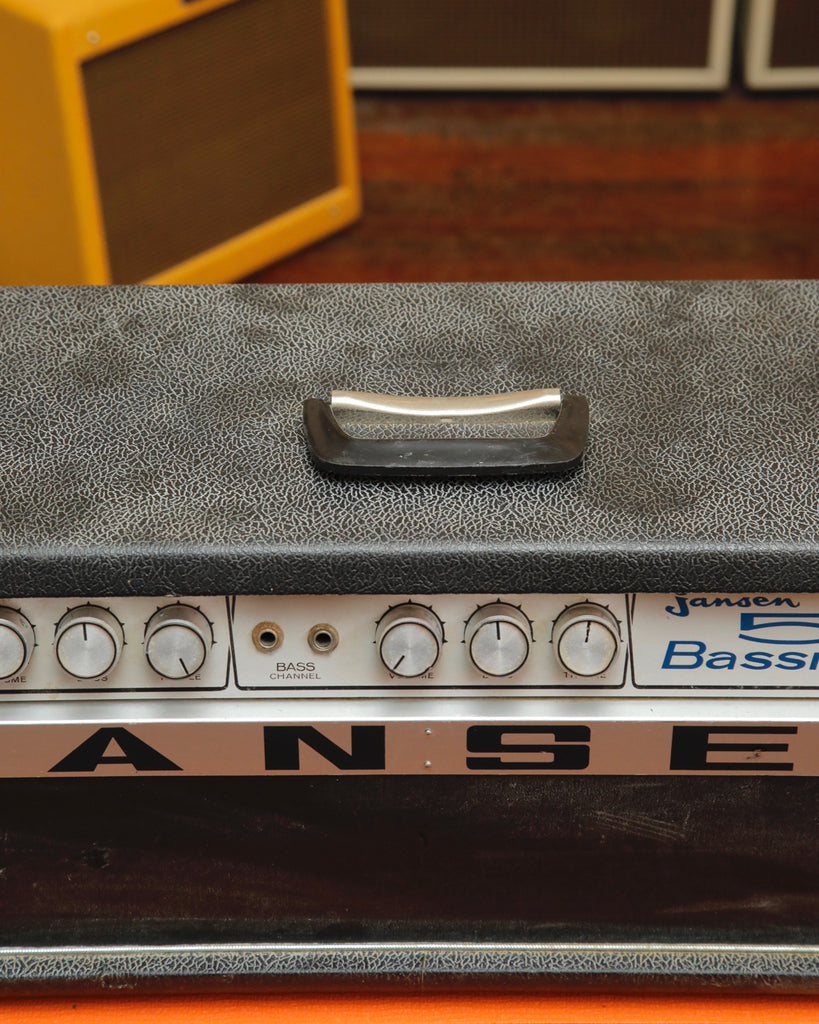 Jansen Bassman 50 Valve Amplifier Head 1970s Made in NZ Pre-Owned
