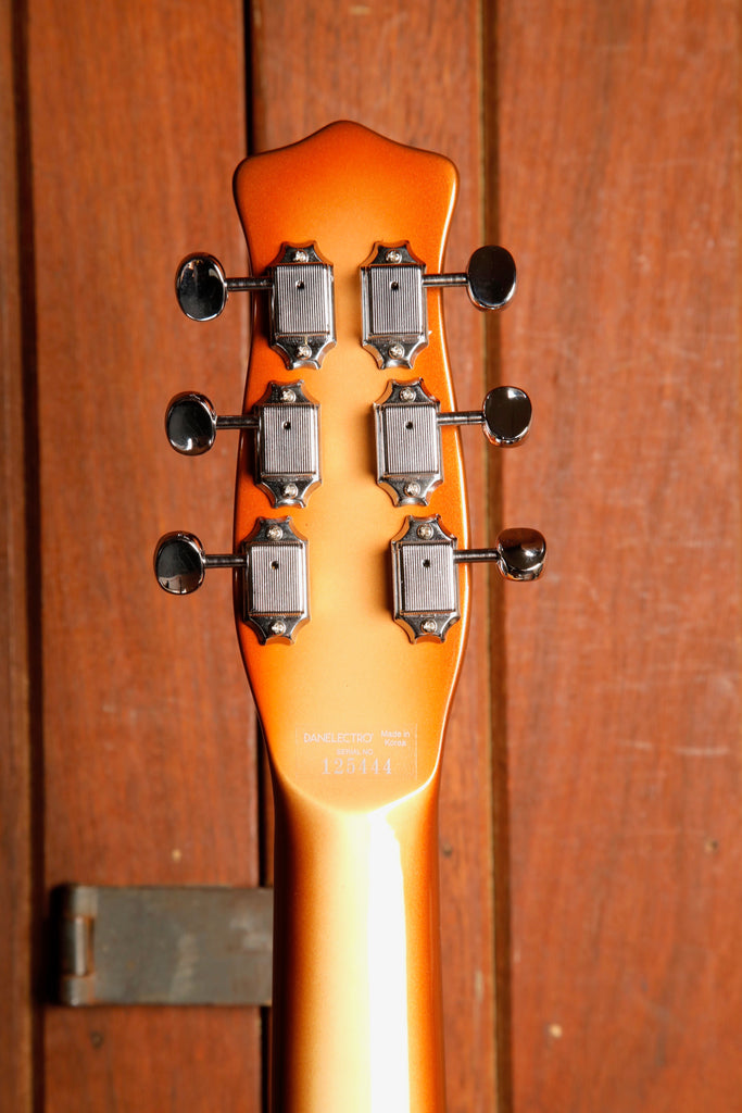 Danelectro Longhorn Baritone Copper Burst Electric Guitar