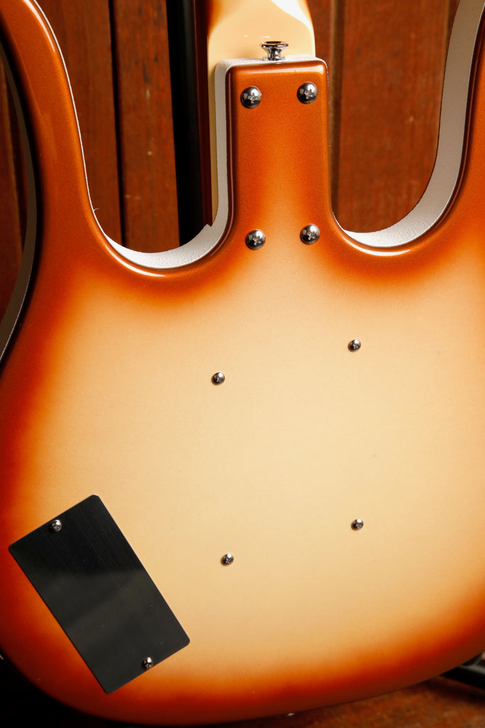 Danelectro Longhorn Baritone Copper Burst Electric Guitar