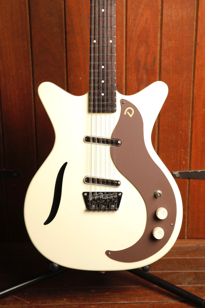 Danelectro Vintage 12 String White Electric Guitar