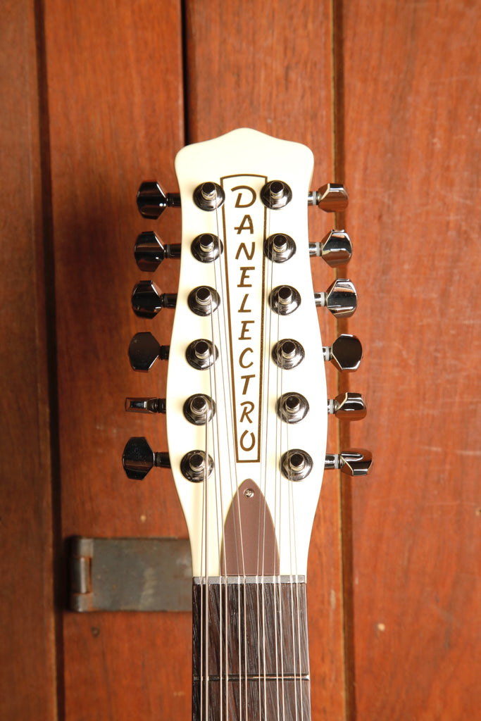 Danelectro Vintage 12 String White Electric Guitar