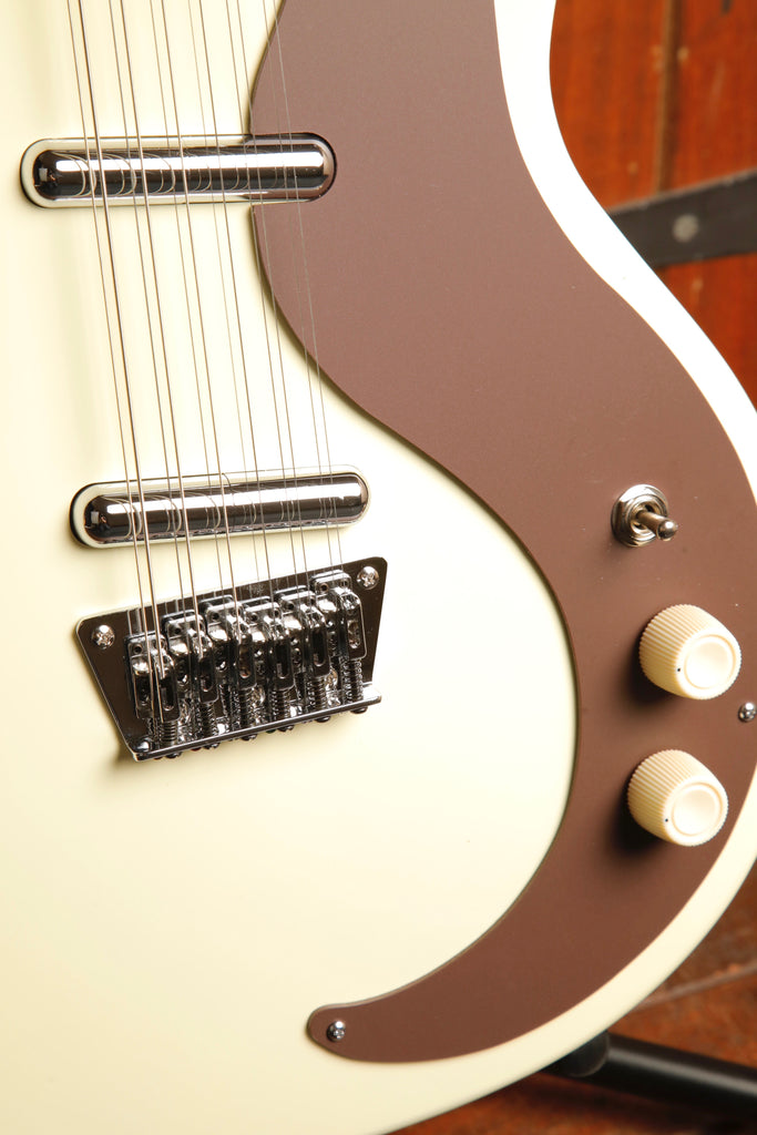 Danelectro Vintage 12 String White Electric Guitar