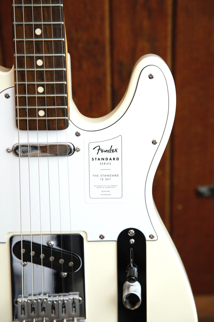 Fender Standard Telecaster Olympic White Electric Guitar