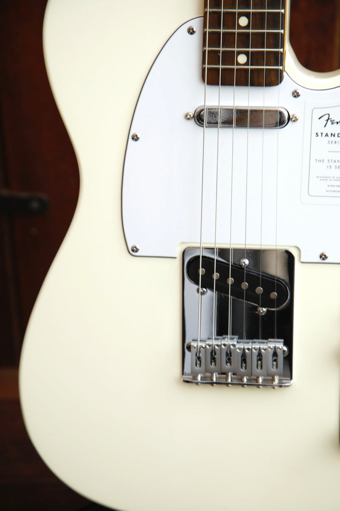 Fender Standard Telecaster Olympic White Electric Guitar