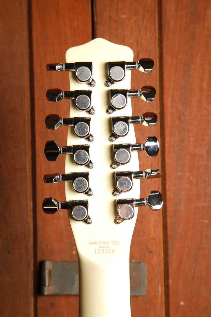 Danelectro Vintage 12 String White Electric Guitar