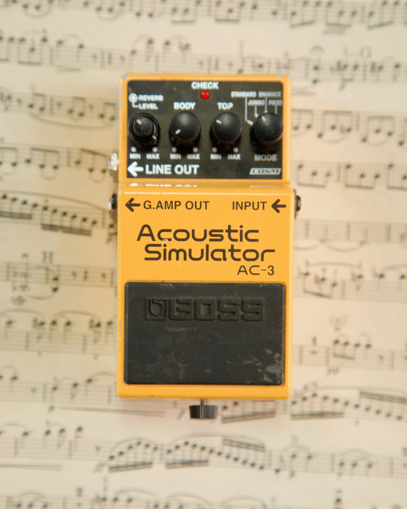 Boss AC-3 Acoustic Simulator Pedal Pre-Owned