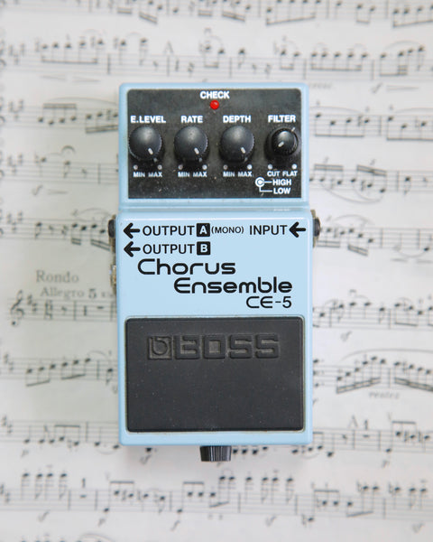 Boss CE-5 Chorus Ensemble Pedal Pre-Owned