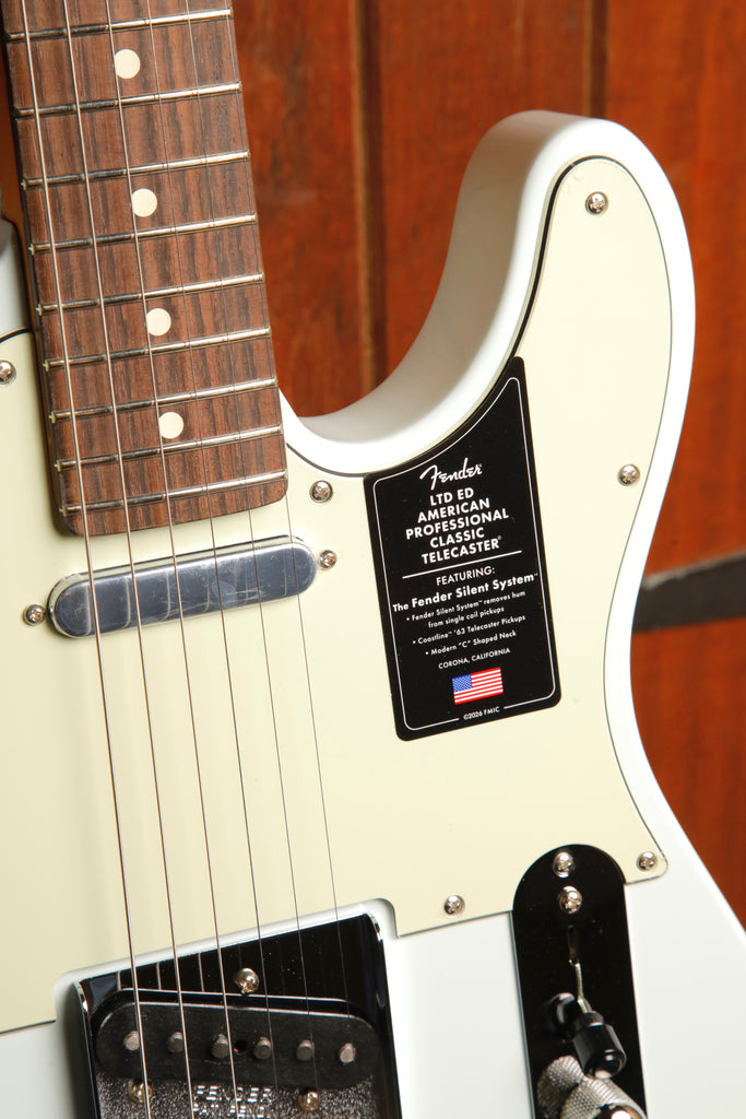 Fender Limited Edition American Professional Classic Telecaster w/Silent System Sonic Blue