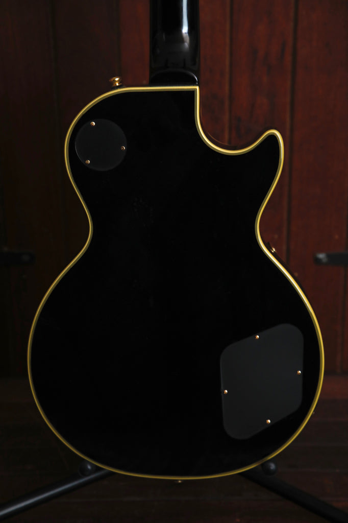 Epiphone Les Paul Custom Pro Ebony Left Handed Electric Guitar Pre-Owned