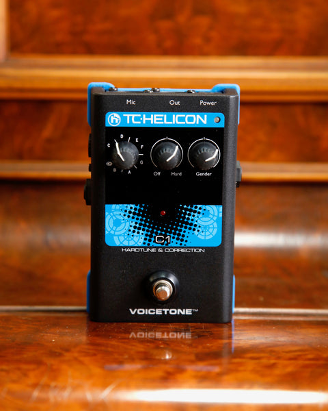 TC Helicon Voicetone C1 Pitch Correction Pedal Pre-Owned