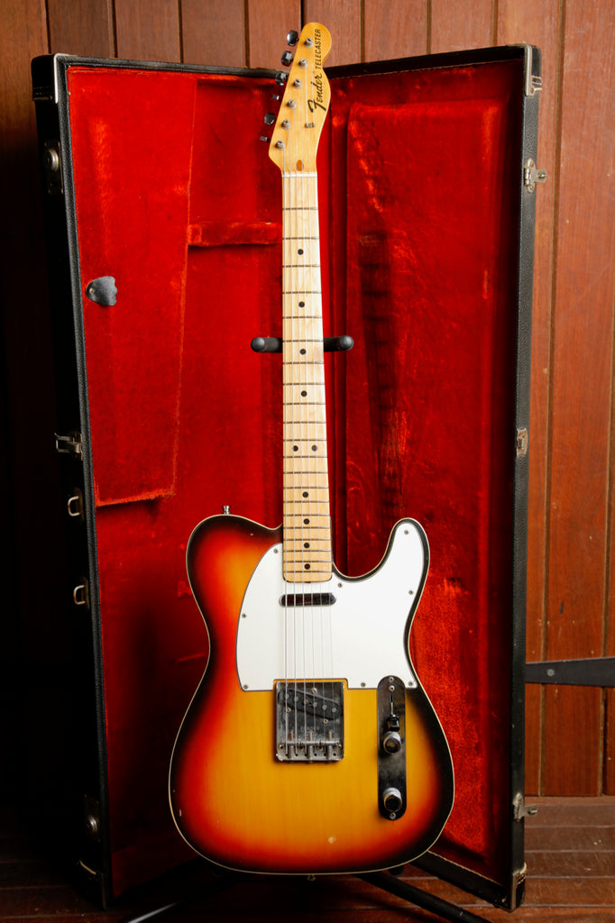 Fender 1972 Custom Telecaster Sunburst Electric Guitar Vintage Pre-Owned