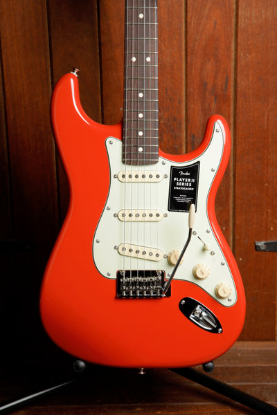 Fender Limited Edition Player II Stratocaster Fiesta Red Electric Guitar