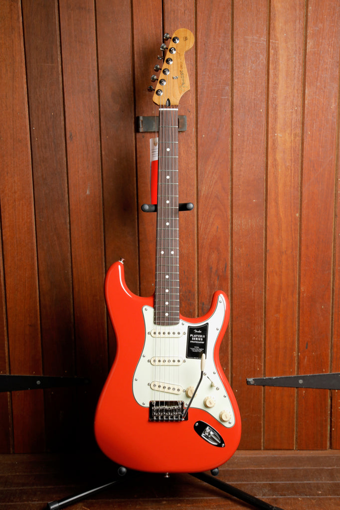 Fender Limited Edition Player II Stratocaster Fiesta Red Electric Guitar