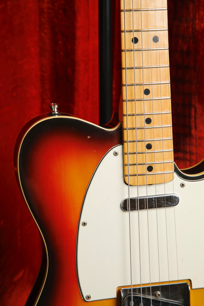 Fender 1972 Custom Telecaster Sunburst Electric Guitar Vintage Pre-Owned