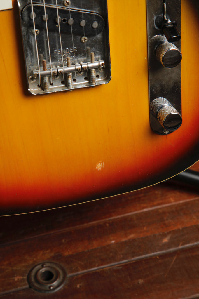 Fender 1972 Custom Telecaster Sunburst Electric Guitar Vintage Pre-Owned