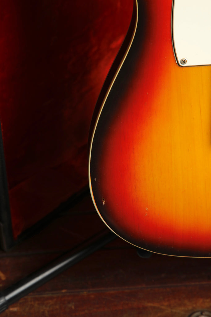 Fender 1972 Custom Telecaster Sunburst Electric Guitar Vintage Pre-Owned