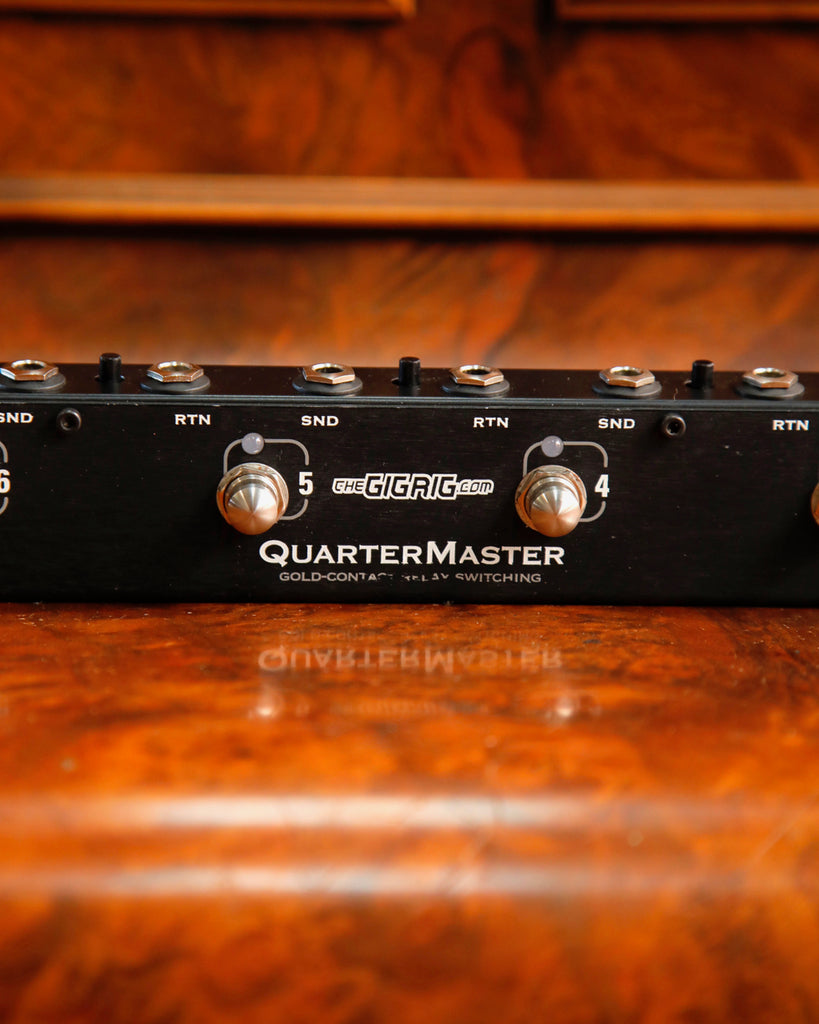 The Gig Rig QuaterMaster 8 Loop Switcher Pre-Owned