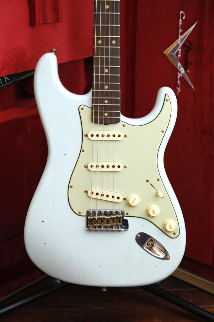 Fender Custom Shop 1959 Stratocaster Journeyman Relic Super Faded Aged Sonic Blue