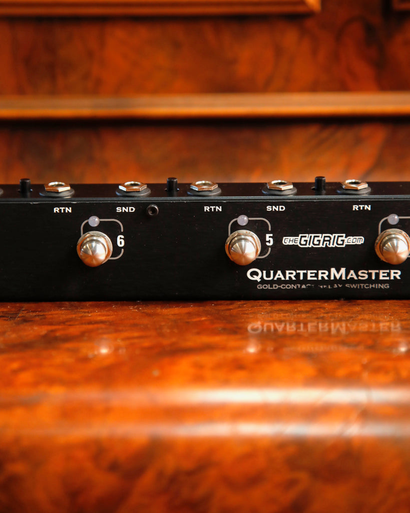 The Gig Rig QuaterMaster 8 Loop Switcher Pre-Owned