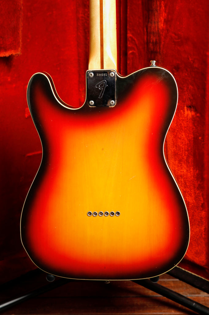 Fender 1972 Custom Telecaster Sunburst Electric Guitar Vintage Pre-Owned