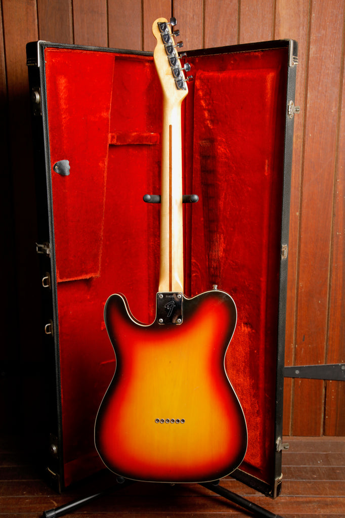 Fender 1972 Custom Telecaster Sunburst Electric Guitar Vintage Pre-Owned