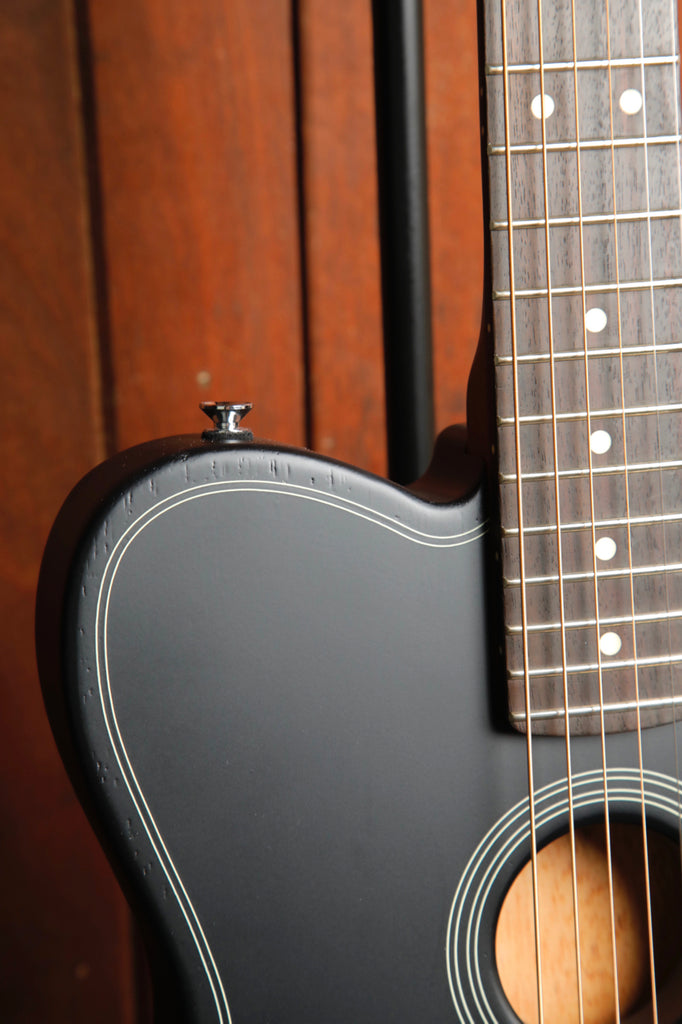 Fender Acoustasonic Standard Telecaster Black Acoustic-Electric Guitar