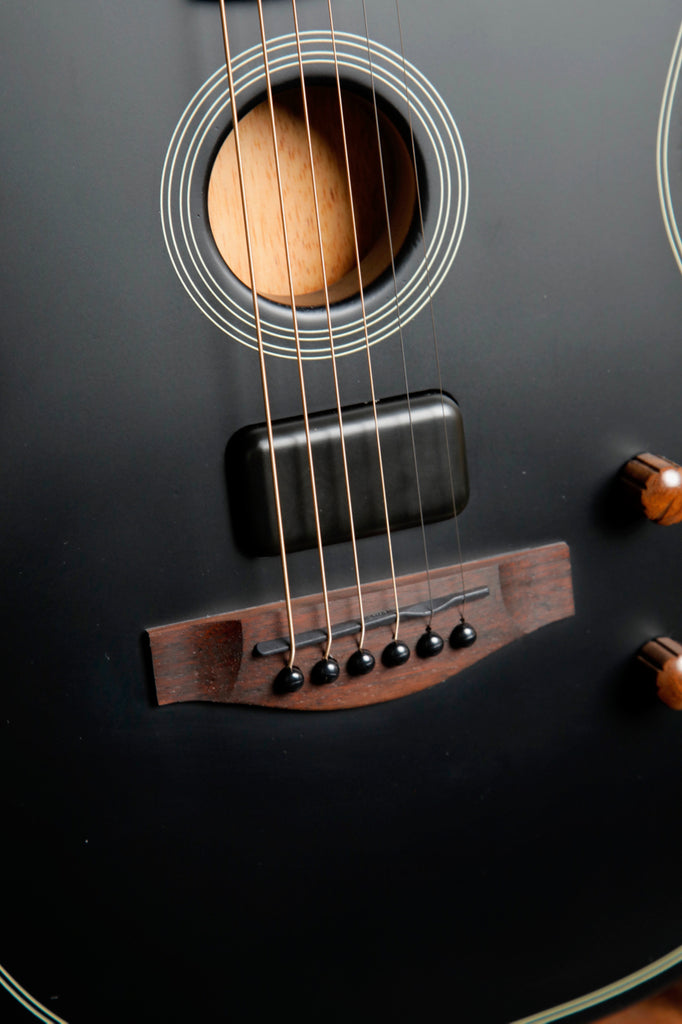 Fender Acoustasonic Standard Telecaster Black Acoustic-Electric Guitar