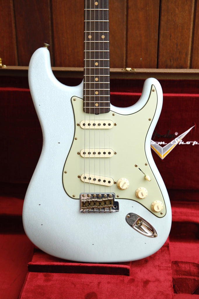 Fender Custom Shop 1959 Stratocaster Journeyman Relic Super Faded Aged Sonic Blue