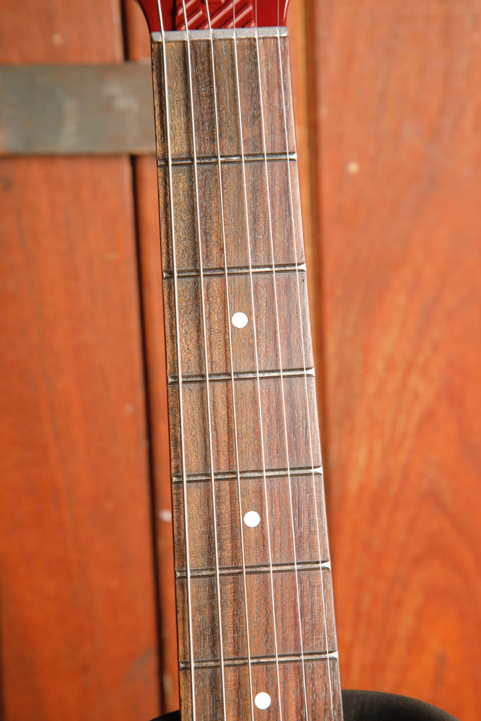 Danelectro Dan O. Mano Maroon Electric Guitar