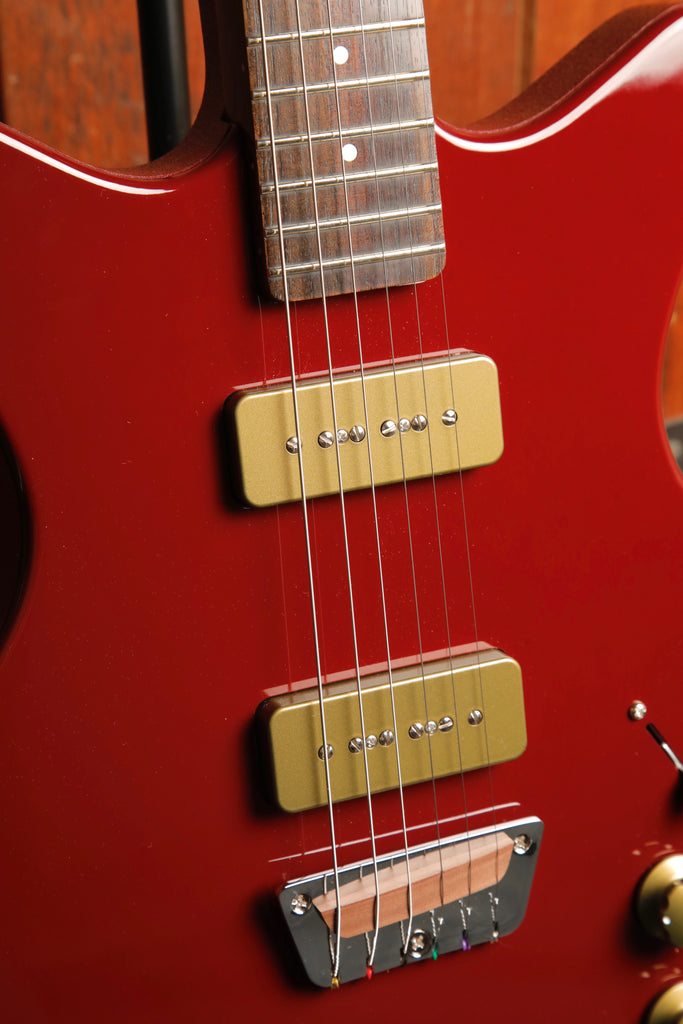 Danelectro Dan O. Mano Maroon Electric Guitar