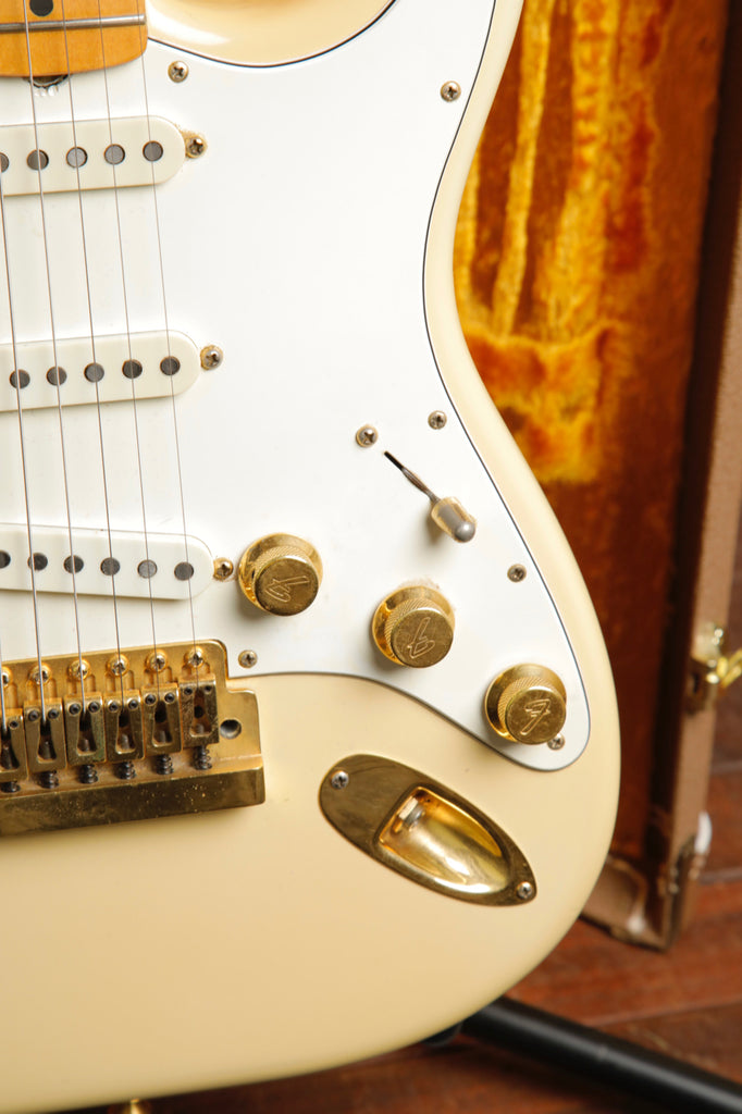 Fender 1980 The Strat Olympic White Vintage Electric Guitar Pre-Owned