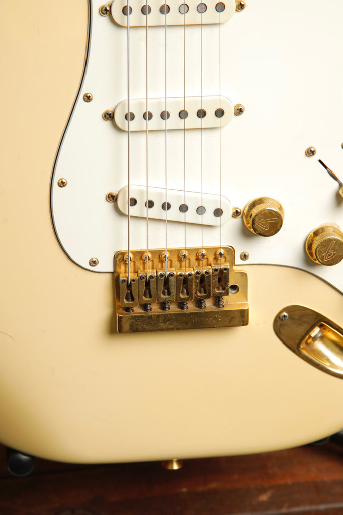 Fender 1980 The Strat Olympic White Vintage Electric Guitar Pre-Owned