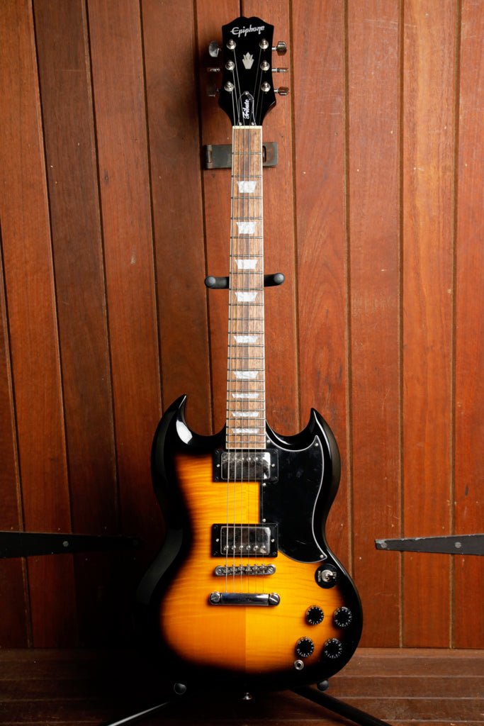 Epiphone SG Tribute Vintage Sunburst Electric Guitar